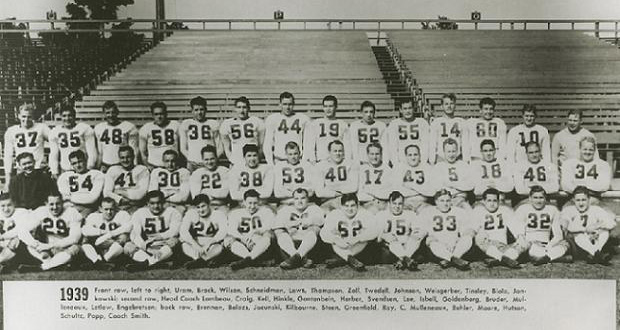 1939 NFL Champion Green Bay Packers